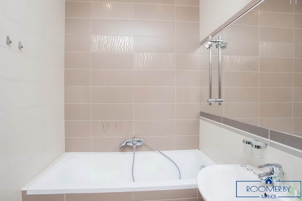 Квартира на сутки в Минске на улице Мстислава, 20 ванна