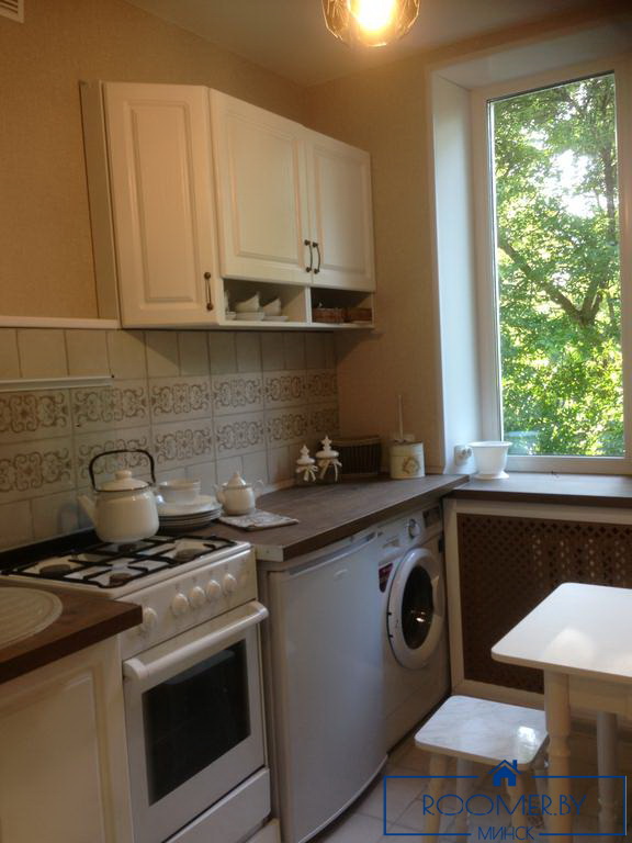 Однокомнатная квартира на сутки Кедышко кухня