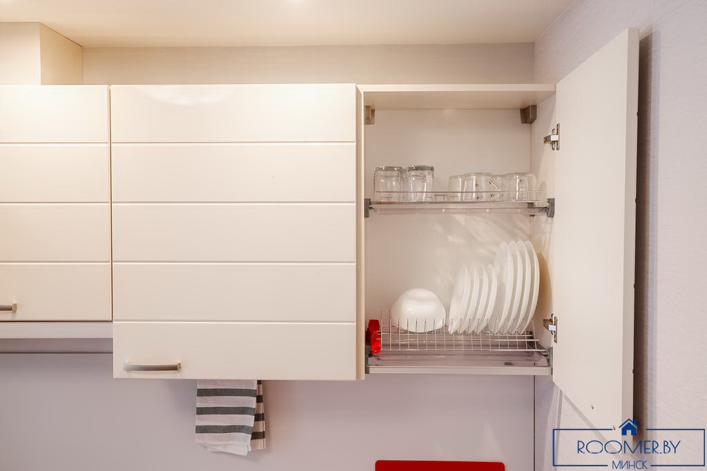 Квартира на сутки в Минске возле метро Академия Наук кухня