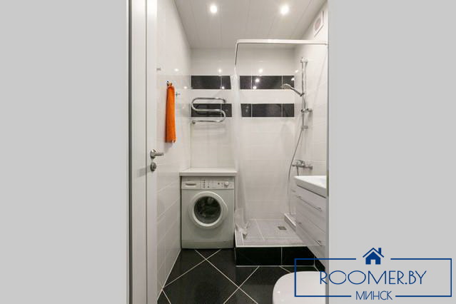 Квартира на сутки в Минске на проспекте Независимости, 48 ванная комната