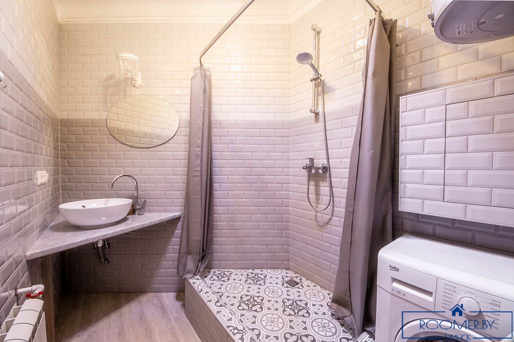 Квартира на сутки в Минске возле метро Площадь Якуба Коласа ванна