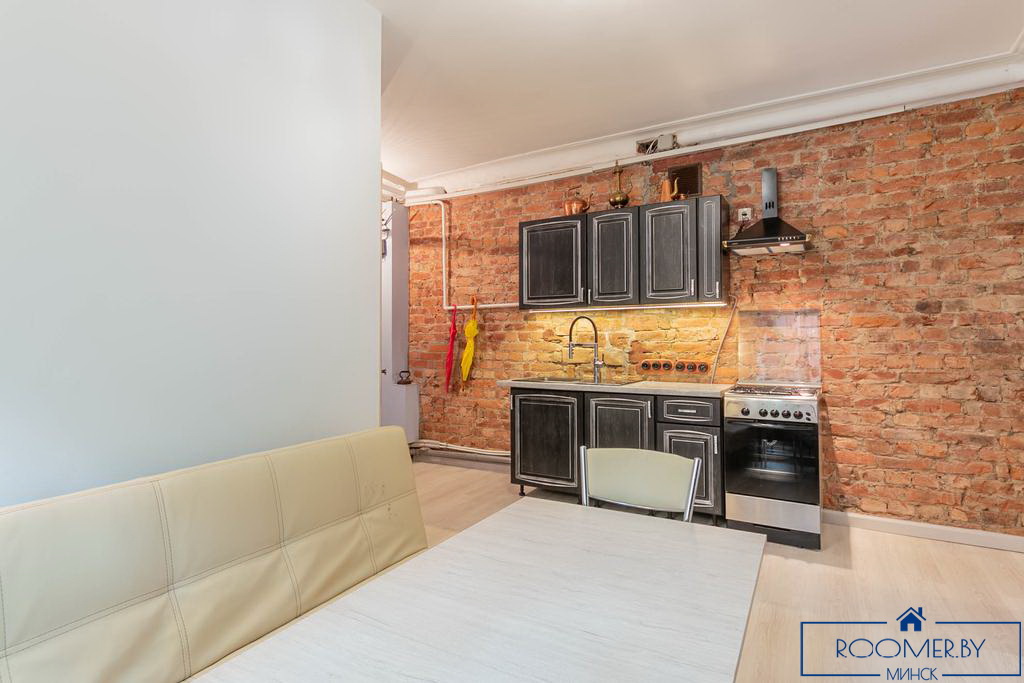 Квартира на сутки в Минске возле метро Площадь Якуба Коласа кухня