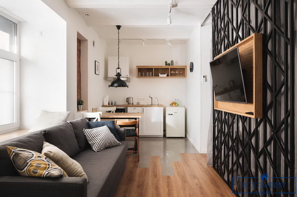 Квартира на сутки в Минске возле метро Площадь Якуба Коласа гостиная