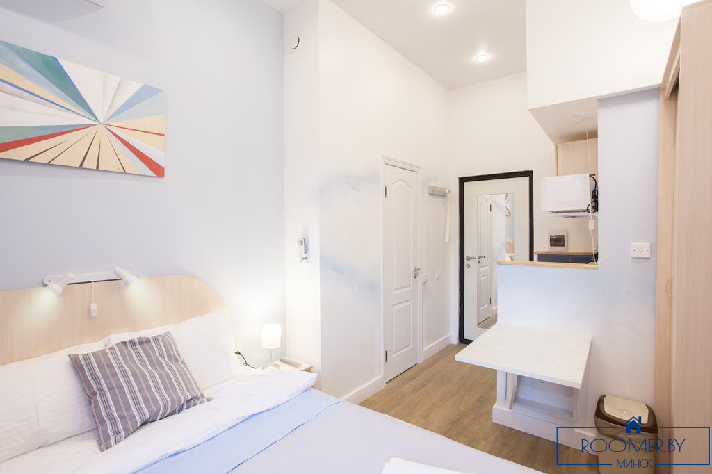 Однокомнатная квартира по адресу проспект Независимости, 37 спальня