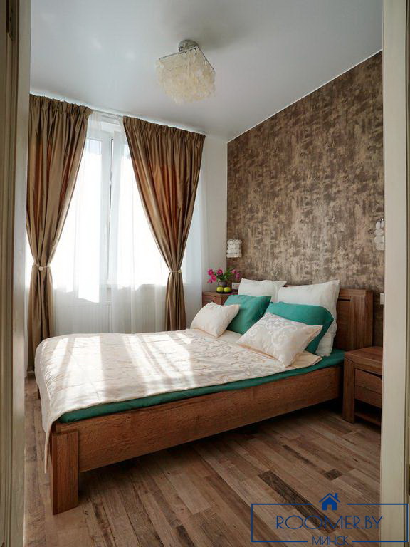 Квартира на сутки в Минске возле метро Площадь Якубы Коласа спальня