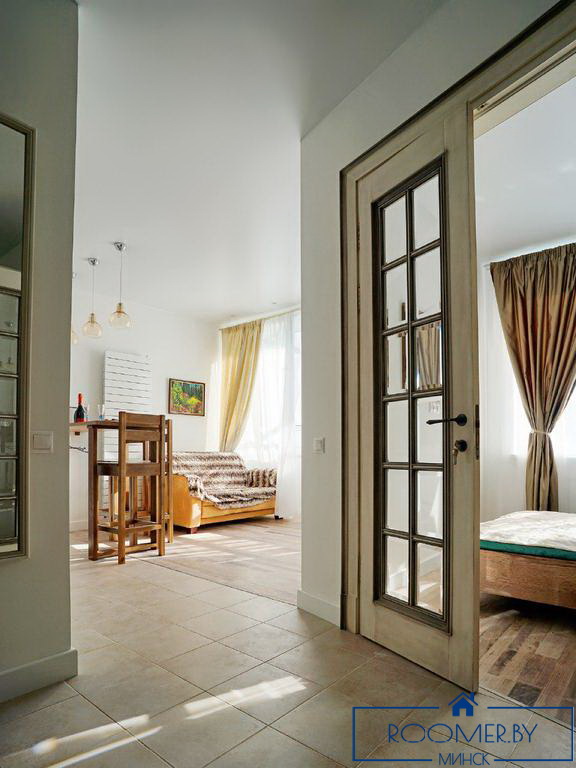 Квартира на сутки в Минске возле метро Площадь Якубы Коласа гостиная