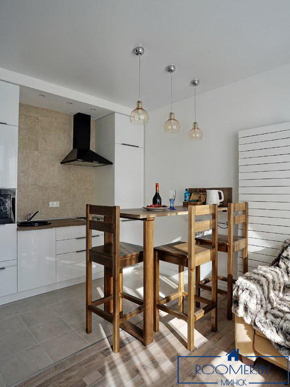 Квартира на сутки в Минске возле метро Площадь Якубы Коласа кухня