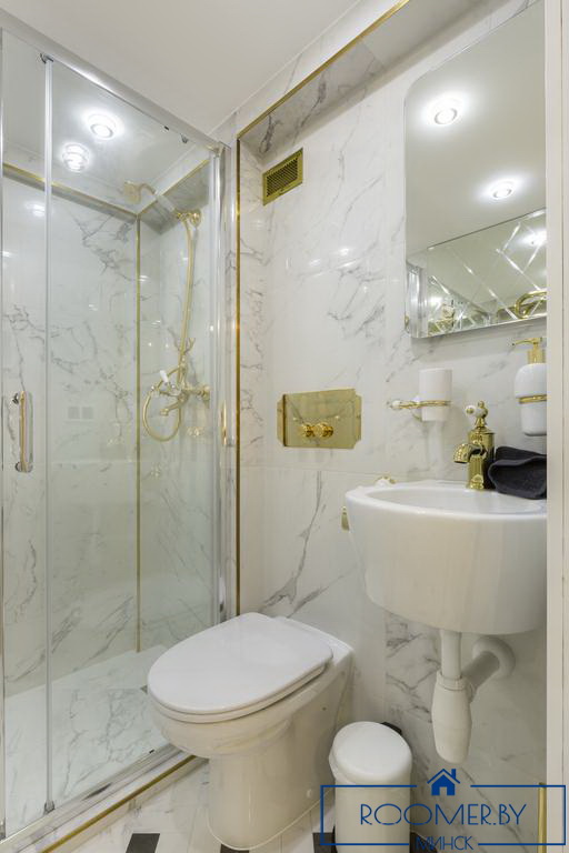 Квартира на сутки в Минске возле метро Площадь Победы ванна