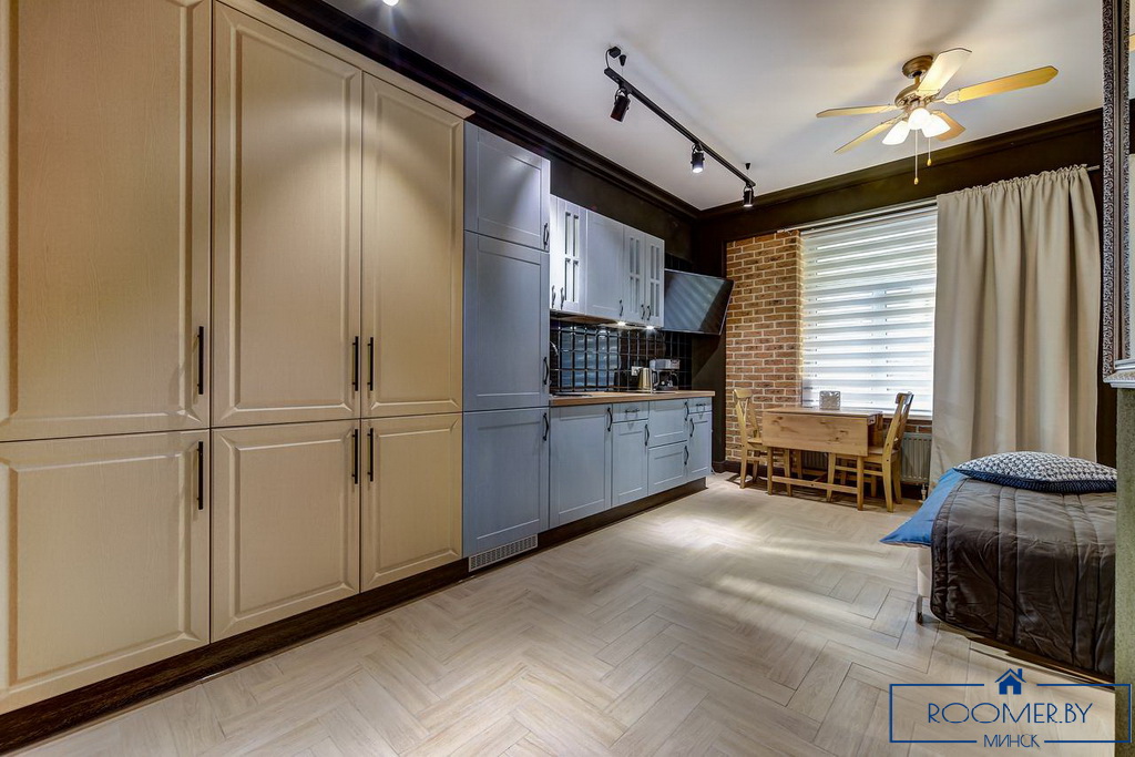 Квартира на сутки в Минске рядом с метро якуба коласа кухня