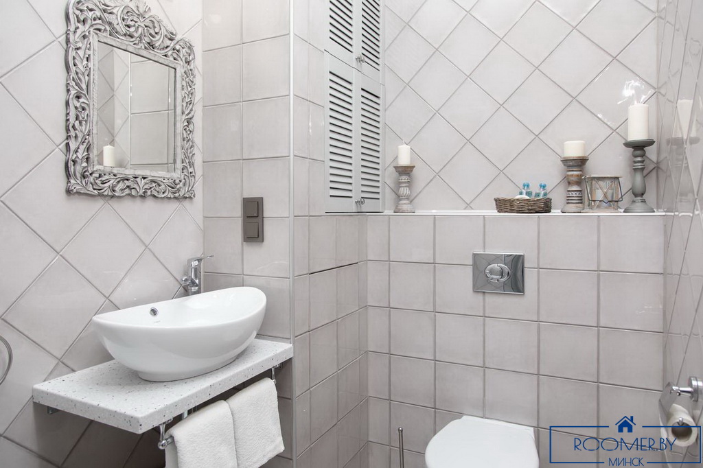 Квартира на сутки в Минске возле метро Площадь Якуба Коласа ванна