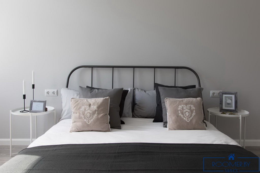 Квартира на сутки в Минске возле метро Площадь Якуба Коласа спальня