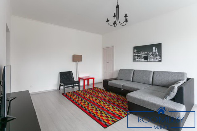 Квартира на сутки в Минске на проспекте Независимости, 48 гостиная