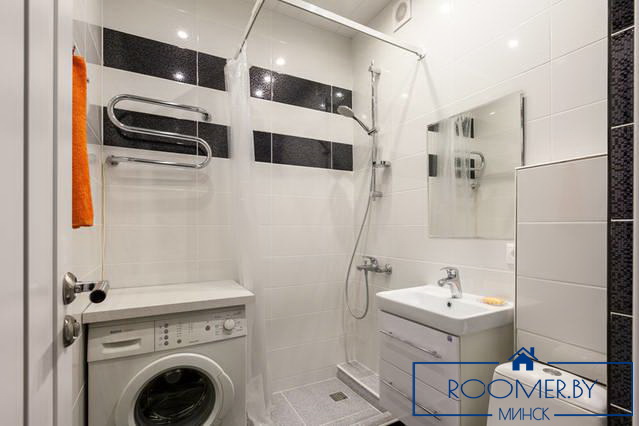 Квартира на сутки в Минске на проспекте Независимости, 48 ванная комната