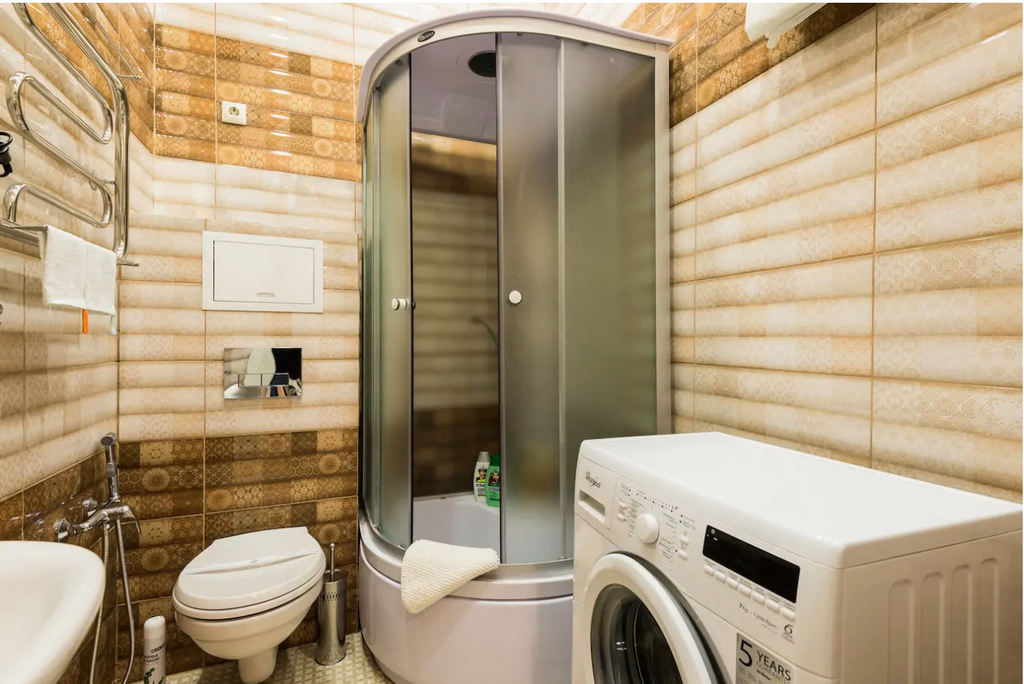 Двухкомнатная квартира на сутки в Минске Мулявина, 3 ванная