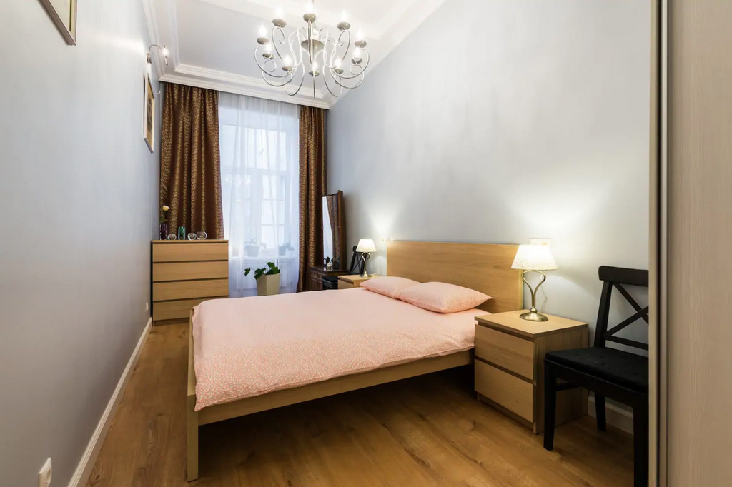 Двухкомнатная квартира на сутки в Минске Мулявина, 3 спальня