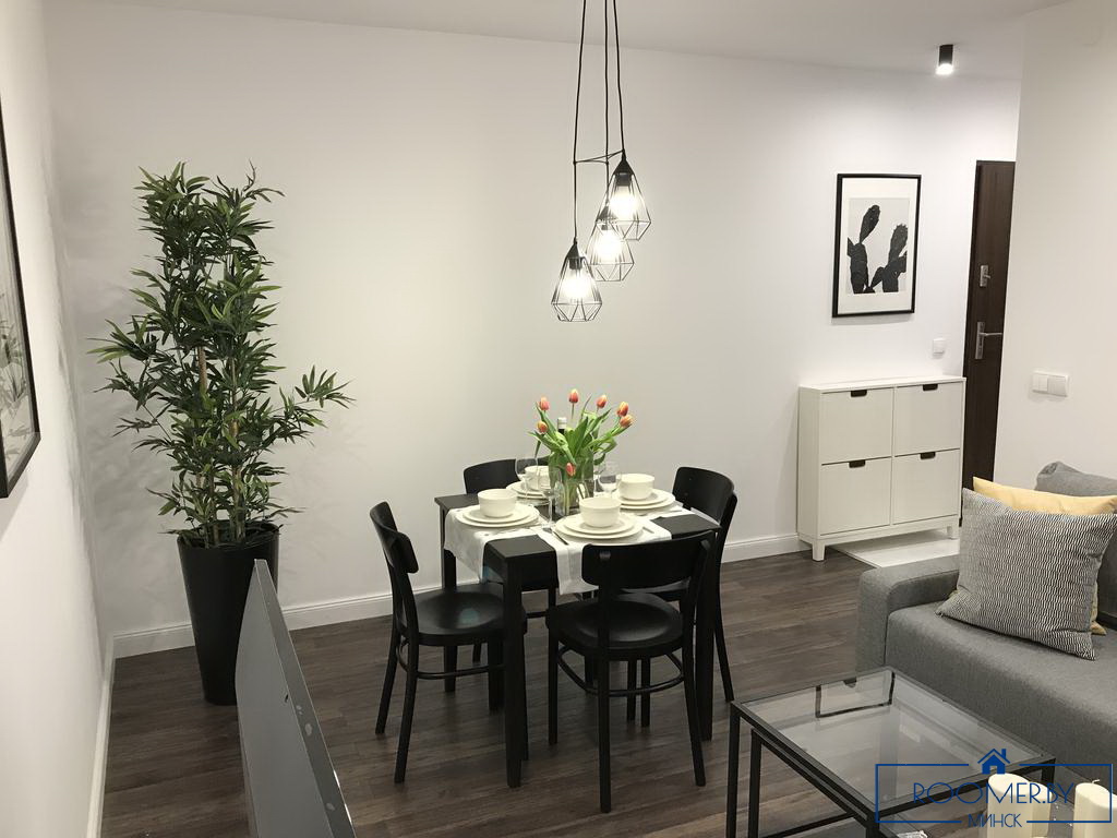 Квартира на сутки в Минске на проспекте Независимости, 44 гостиная