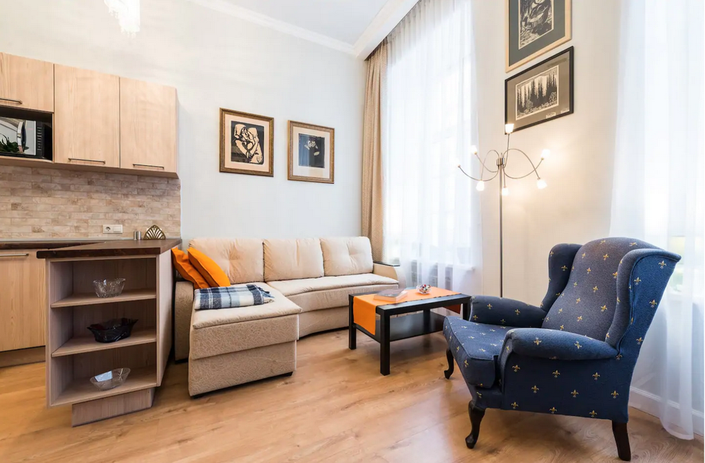 Двухкомнатная квартира на сутки в Минске Мулявина, 3 гостиная