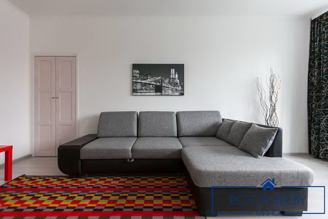 Квартира на сутки в Минске на проспекте Независимости, 48 гостиная