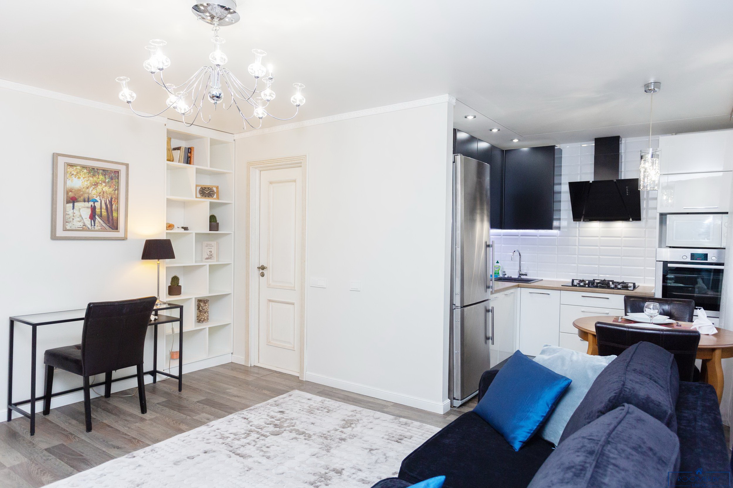 Двухкомнатная квартира в Минске на сутки улица Куйбышева, 46 гостиная