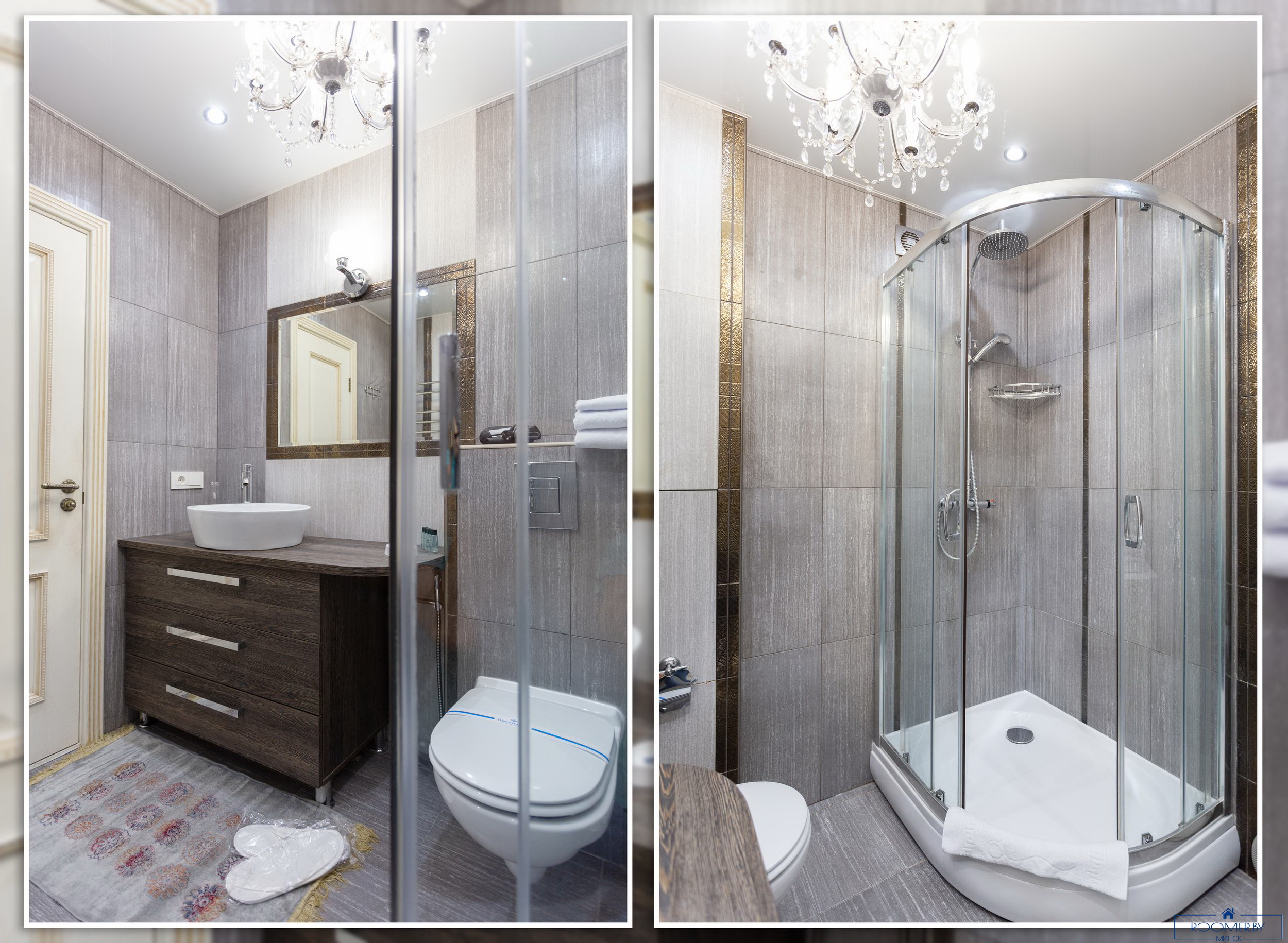 Двухкомнатная квартира в Минске на сутки улица Куйбышева, 46 ванна