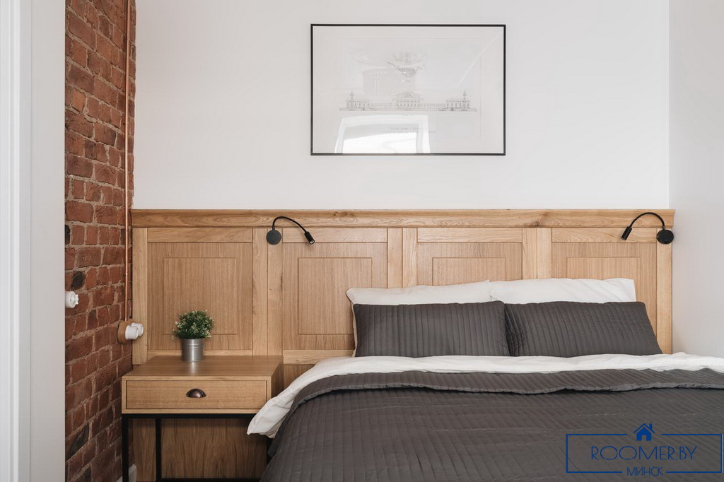 Квартира на сутки в Минске возле метро Площадь Якуба Коласа спальня