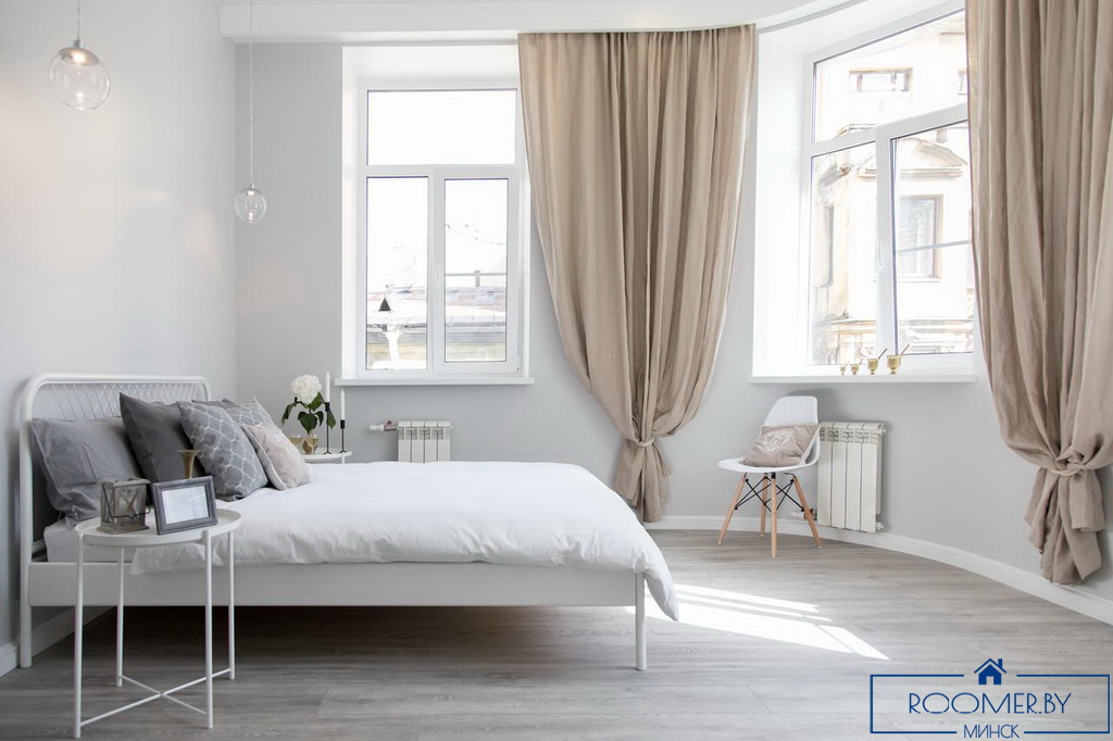 Квартира на сутки в Минске возле метро Площадь Якуба Коласа спальня