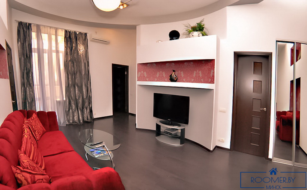 Квартира на сутки в Минске на улице Московская, 9 гостиная