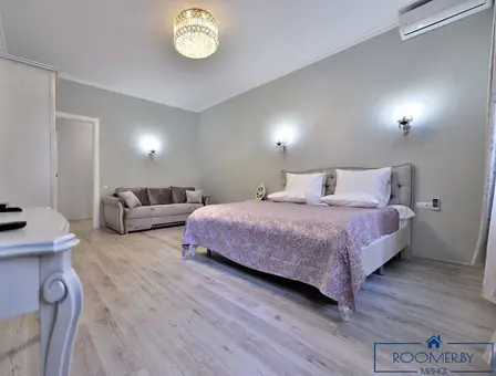 Квартира на сутки в Минске на улице Скрыганова, 4А спальня