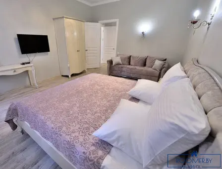 Квартира на сутки в Минске на улице Скрыганова, 4А спальня