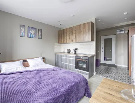 Interior of apartment for daily rent, Minsk, Pritytskogo str. 39