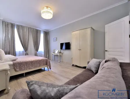 Квартира на сутки в Минске на улице Скрыганова, 4А спальня