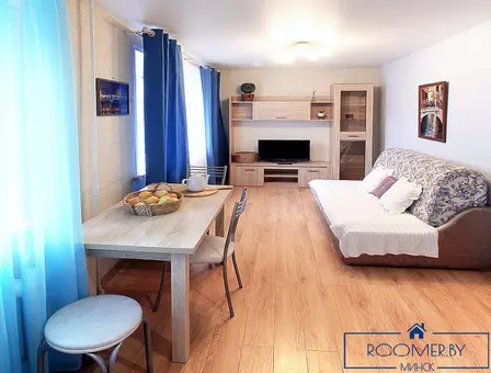 Двухкомнатная квартира на сутки в Минске на Ольшевского гостиная