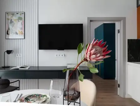 Interior of apartment for daily rent, Minsk, Dzerzhinskogo av. 19