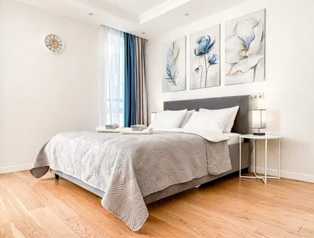 Interior of apartment for daily rent, Minsk, Makaenka str. 12Б