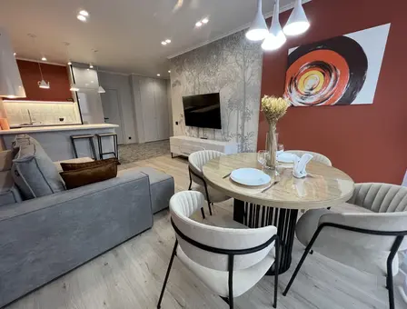 Interior of apartment for daily rent, Minsk, Makaenka str. 12Е