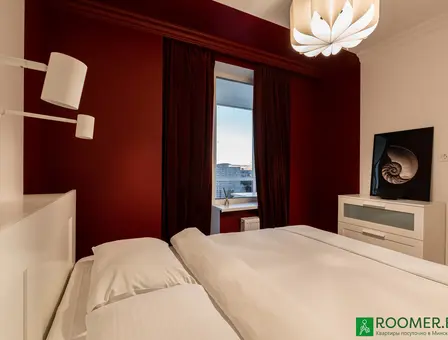 Interior of apartment for daily rent, Minsk, Petra Mstislavca str. 17