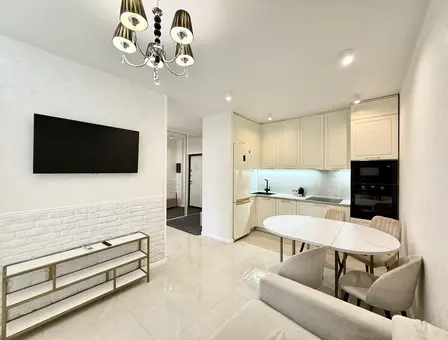 Interior of apartment for daily rent, Minsk, Makaenka str. 12В