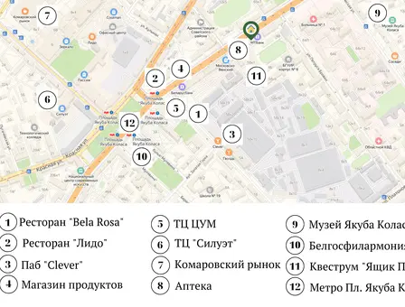 Квартира посуточно Минск, пр-т Независимости 60 — фото интерьера
