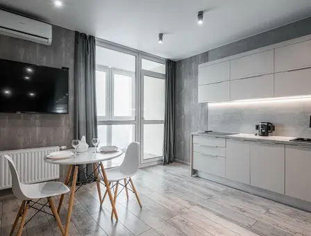 Interior of apartment for daily rent, Minsk, Makaenka str. 12Л