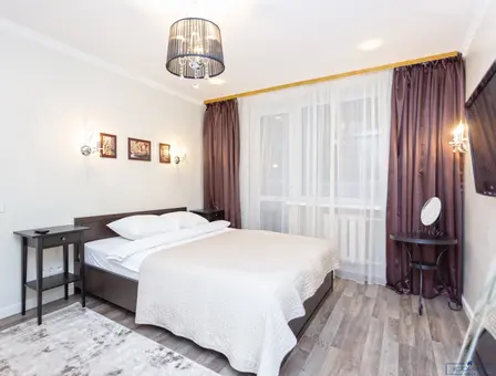 Interior of apartment for daily rent, Minsk, Tsnyanskaya street 9