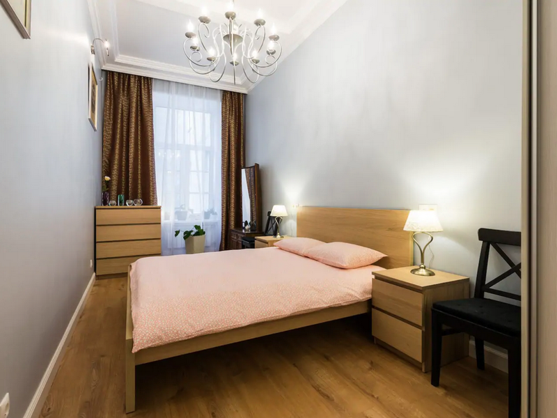 Двухкомнатная квартира на сутки в Минске Мулявина, 3 спальня