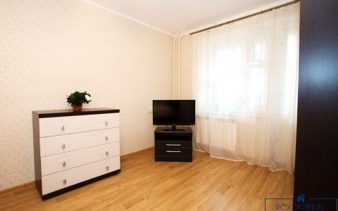 Однокомнатная квартира в Минске на Красноармейской спальня