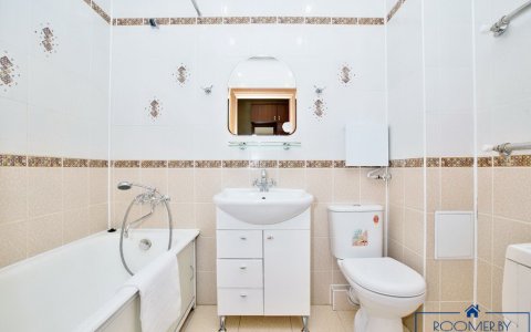 Однокомнатная квартира в Минске на Красноармейской ванна