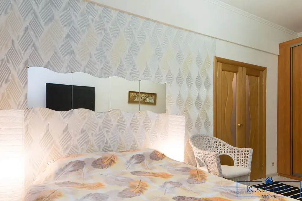 Interior of apartment for daily rent, Minsk, Pobediteley av. 57