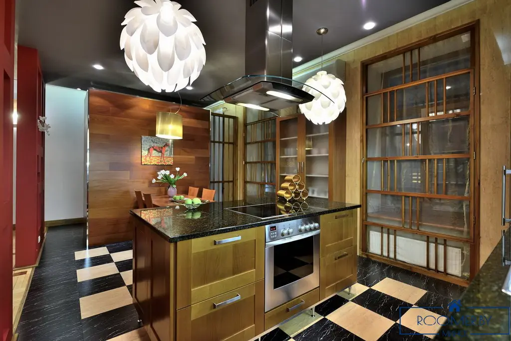 Квартира на сутки в Минске возле метро Площадь Победы кухня