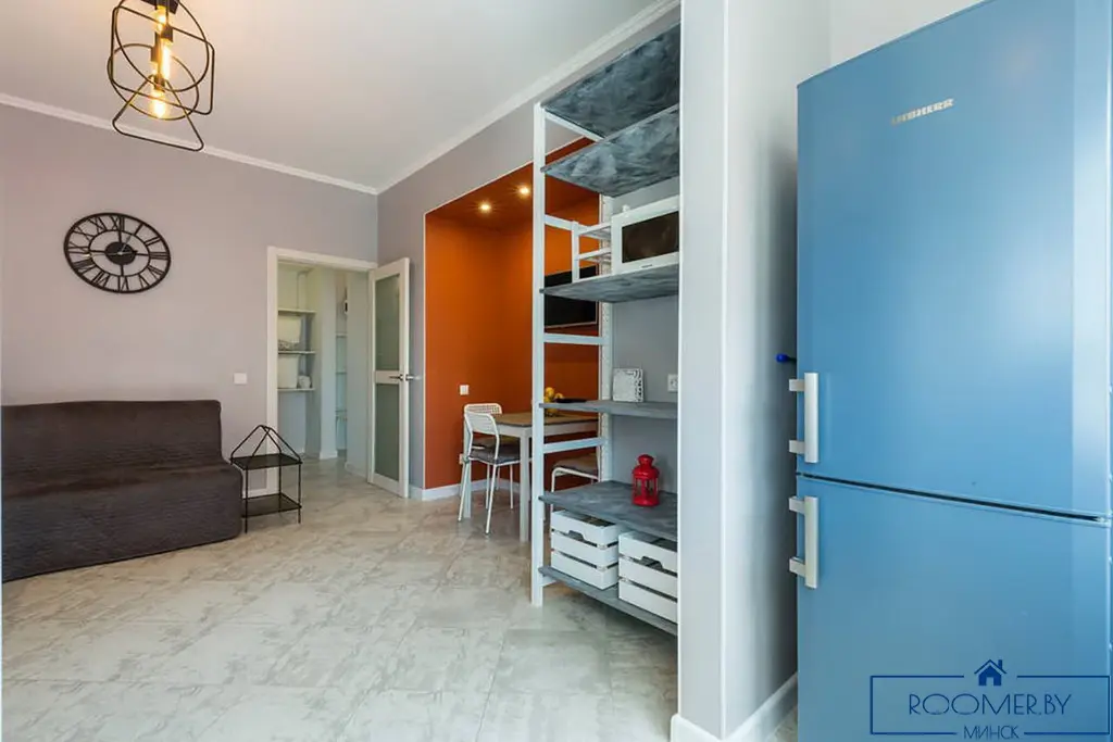 Квартира на сутки в Минске возле метро Немига кухня