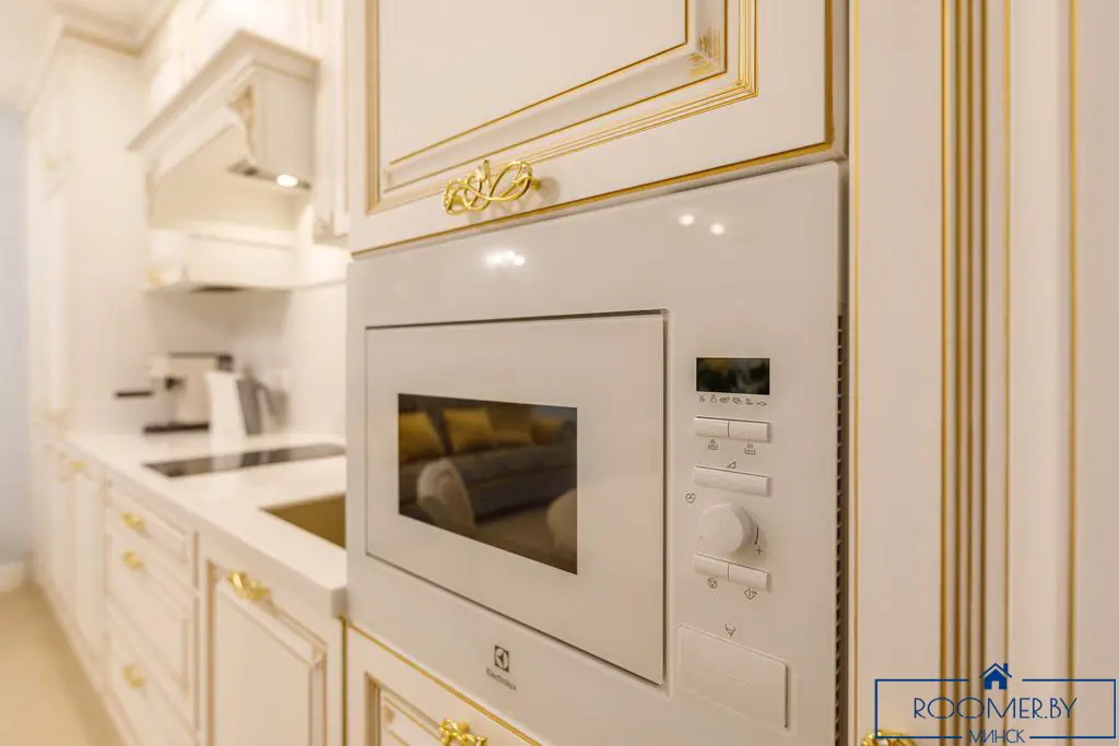 Квартира на сутки в Минске возле метро Немига кухня