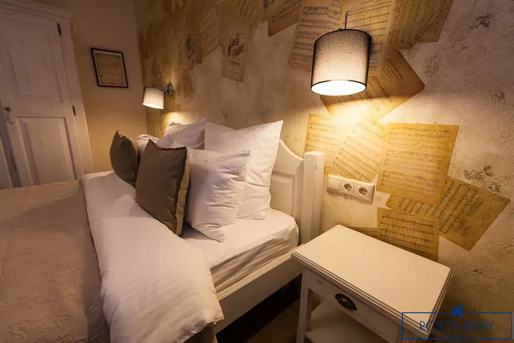 Квартира на сутки в Минске возле метро Немига спальня