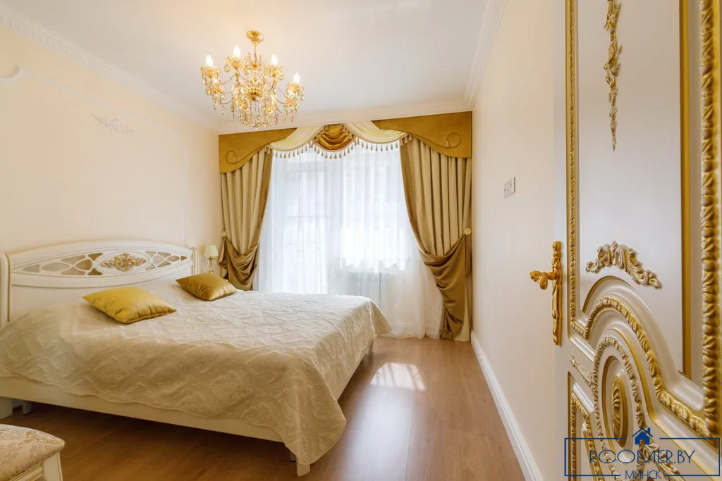 Квартира на сутки в Минске возле метро Немига спальня