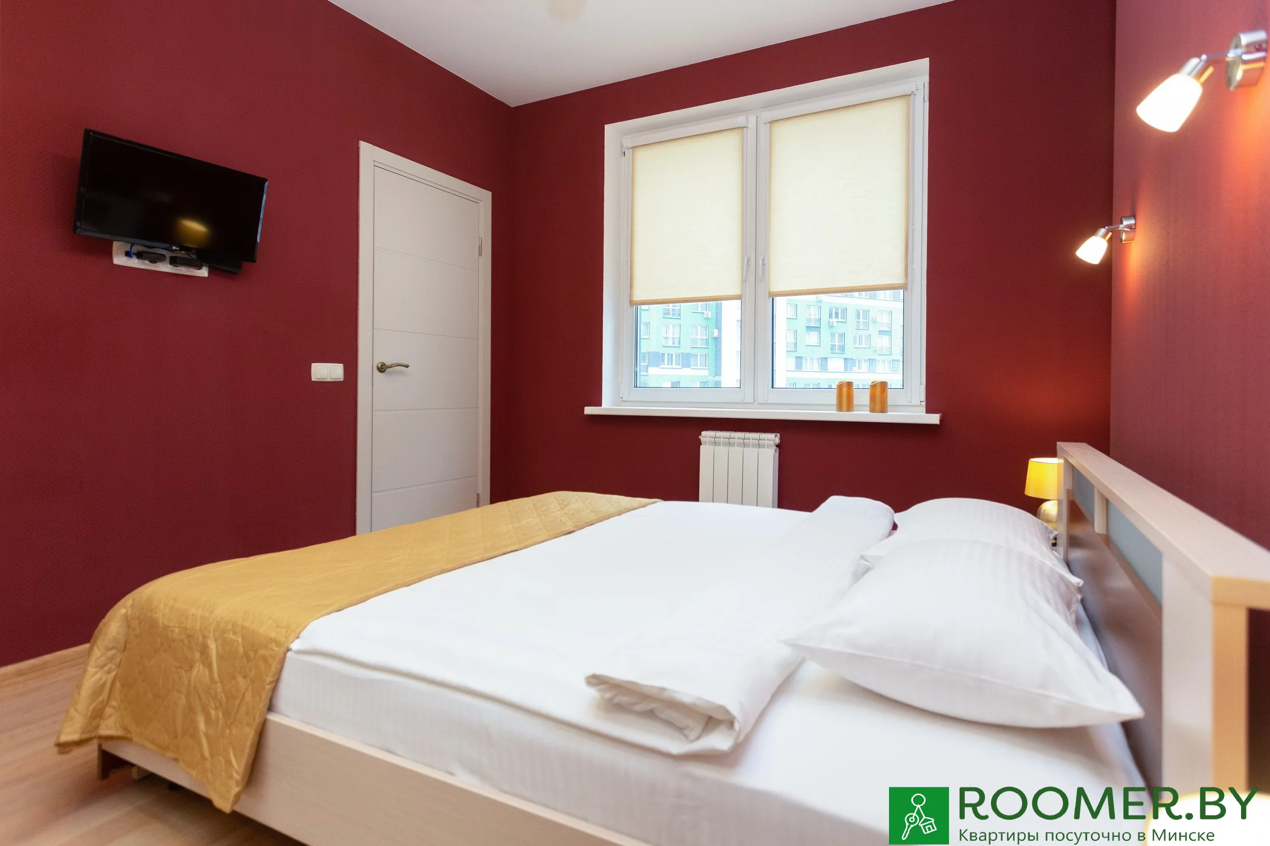 Двухкомнатная квартира for daily rent in Minsk, Skryganova str. 4А